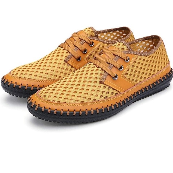 Fashion Sneakers for Men Perforated Walking Shoes Slip On m EUR 44/9.5 - Picture 2 of 14